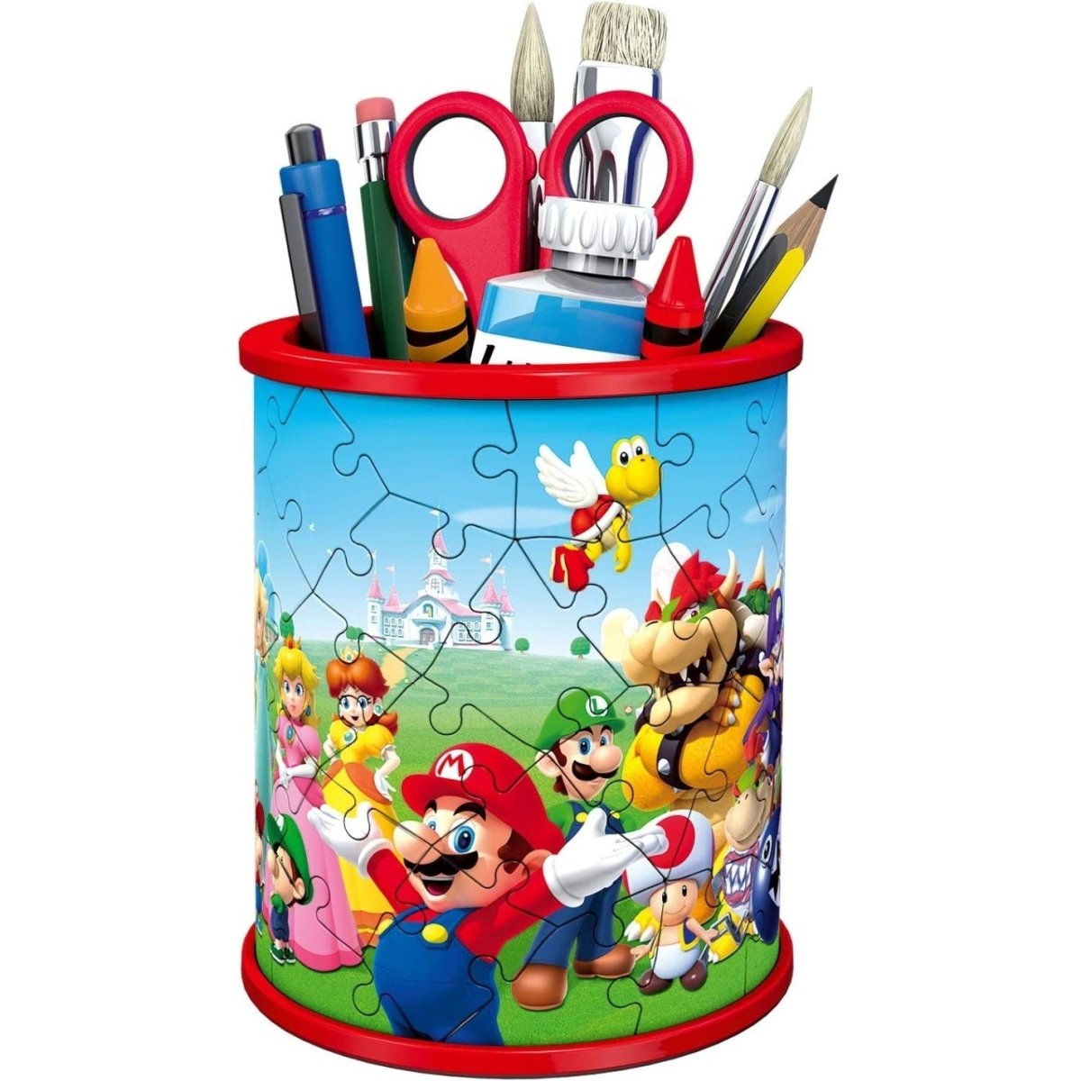 Ravensburger Puzzle 3D Portapenne Super Mario 57 Pezzi 11255 - 4005556112555 - DarSaGiocattoli