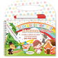 4 Assorted Coloring Books, Kids' World, 23x33 cm, ElisEdizioni 016464