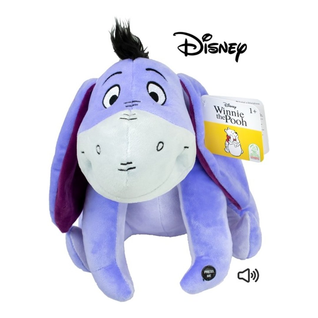 Sambro EEYORE Disney Winnie The Pooh Peluche 45cm Seduto - 5056219088150 - DarSaGiocattoli