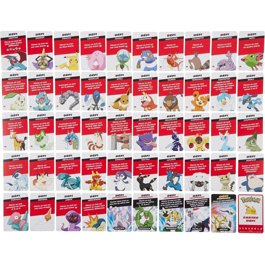 Scarabeo Scrabble Pokemon Gioco In Scatola Mattel HXT30 - 0194735237722 - DarSaGiocattoli