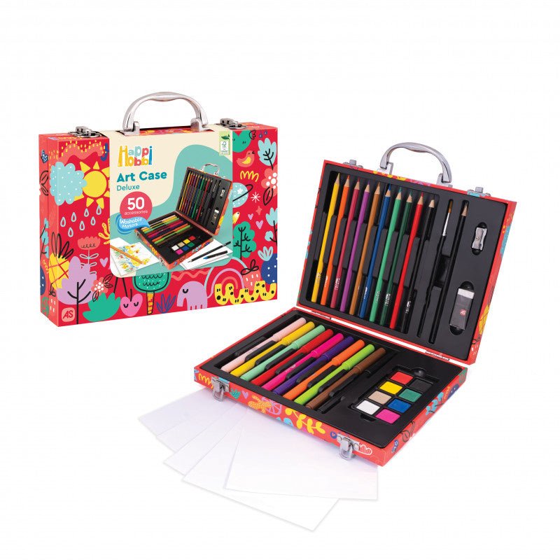 Scatola Colori Deluxe 50 Accessori AS Company 1038 - 82053 - 5203068820602 - DarSaGiocattoli