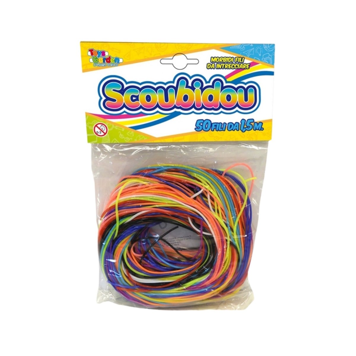 Scoubidou Colorati 50 Fili da 1,5 Metri Toys Garden - 8007632250591 - DarSaGiocattoli