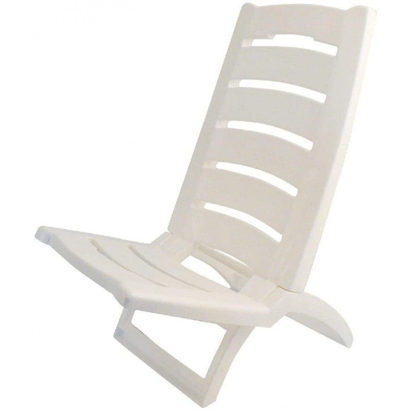 Sedia Mare Spiaggina In Plastica 37,5x55x65 cm Adriatic - 8002936289421 - DarSaGiocattoli