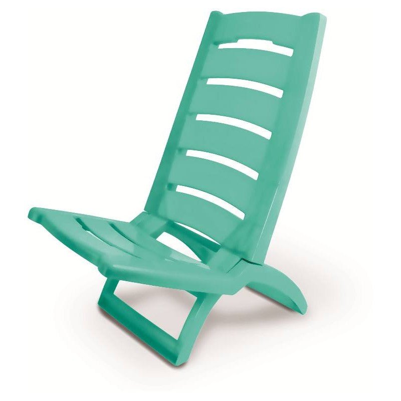 Sedia Mare Spiaggina In Plastica 37,5x55x65 cm Adriatic - 8002936289452 - DarSaGiocattoli
