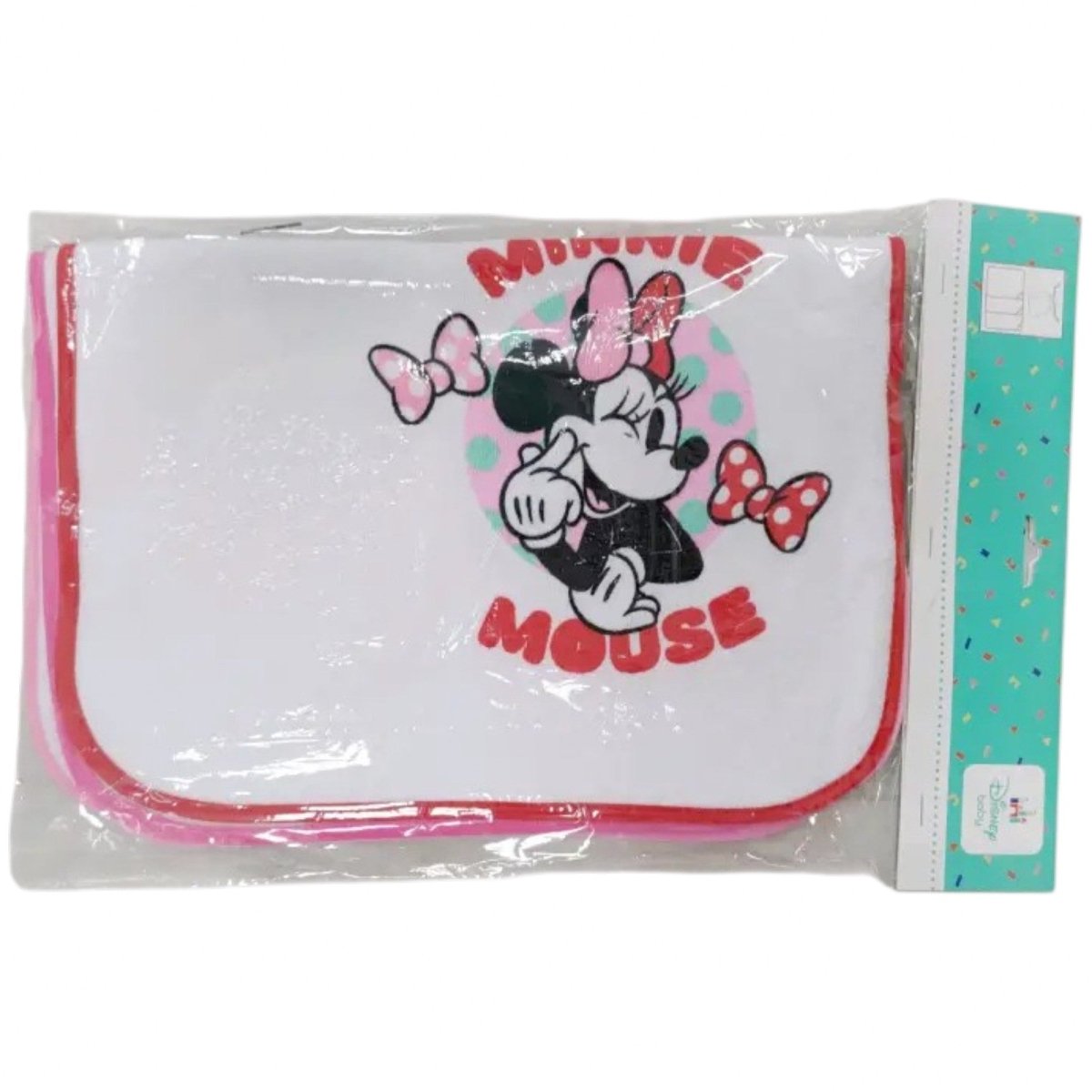 Set 3 Asciugamani Topolino e Minnie Disney Celeste e Rosa Con Sacchetto - 8059790619345 - DarSaGiocattoli