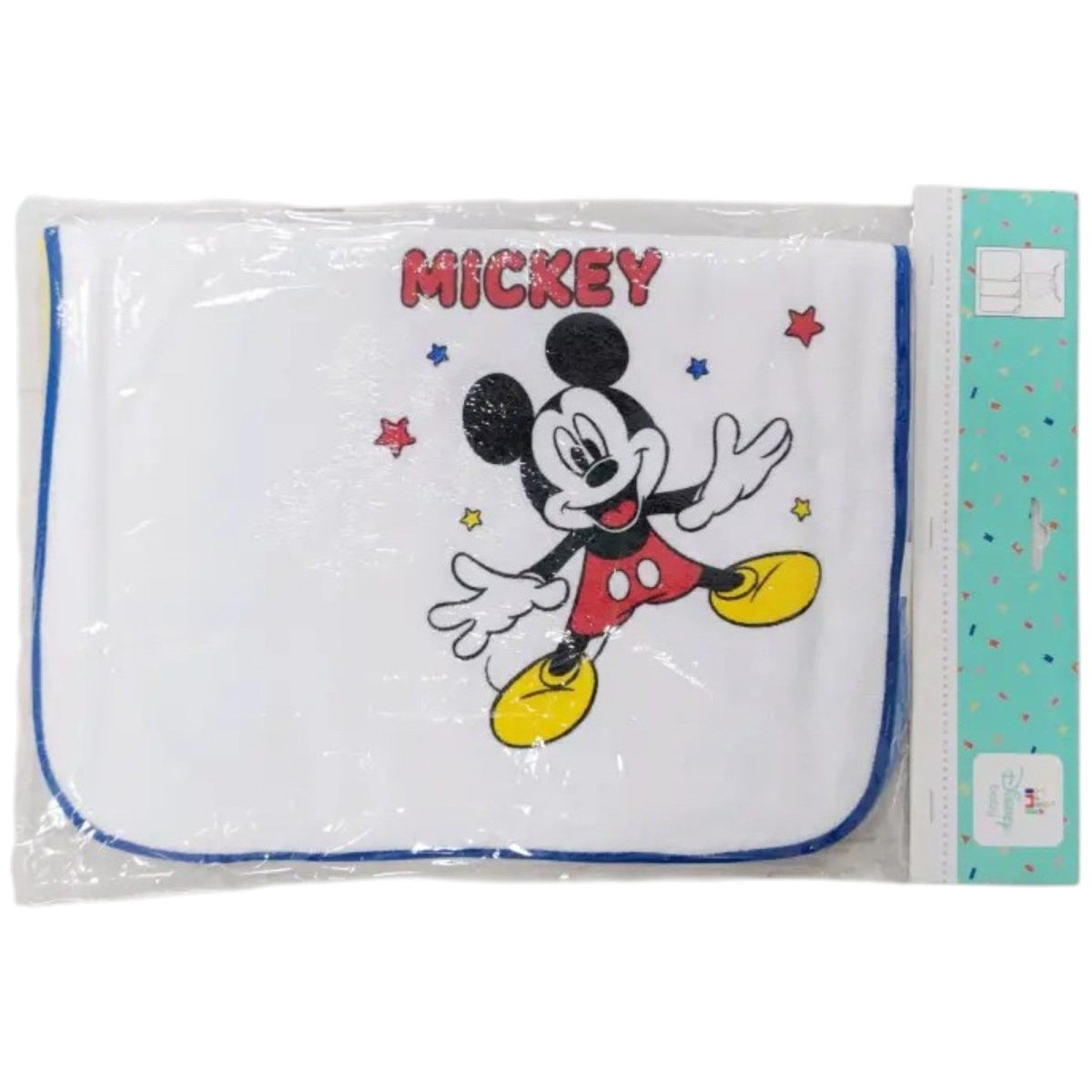 Set 3 Asciugamani Topolino e Minnie Disney Celeste e Rosa Con Sacchetto - 8059790619345 - DarSaGiocattoli
