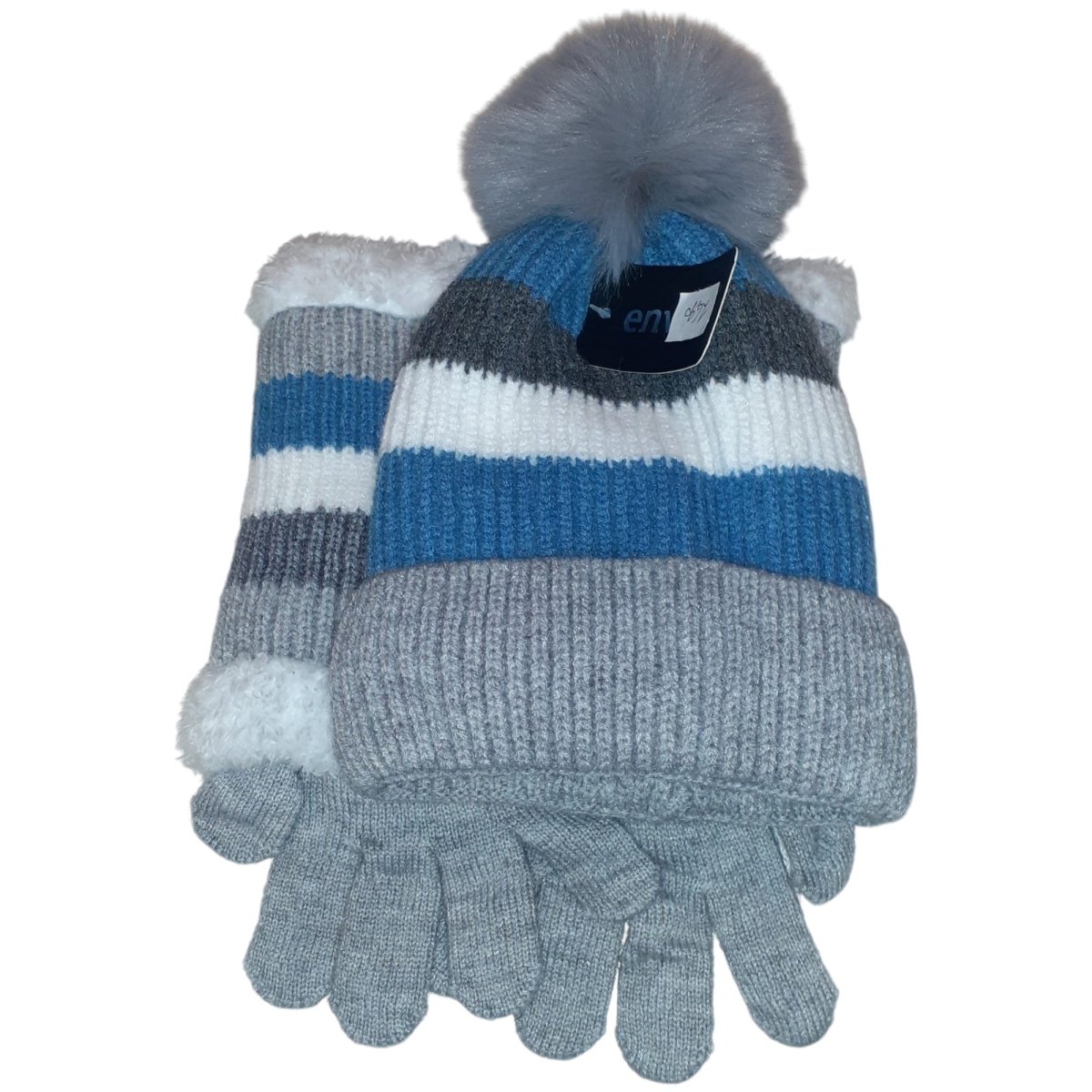 Set Bambino Cappellino Con Guanti e Scaldacollo Envivia Q - 32 - 2025042212707 - DarSaGiocattoli