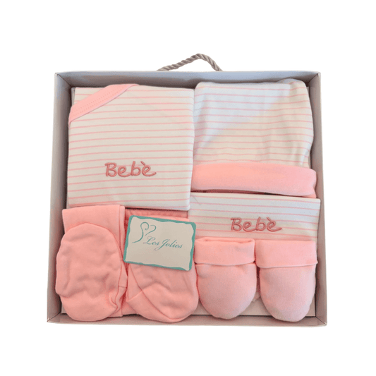 Set Nascita Neonato/a Corredino 5 Pezzi Les Jolies LJ-3591 - 8052960498801 - DarSaGiocattoli