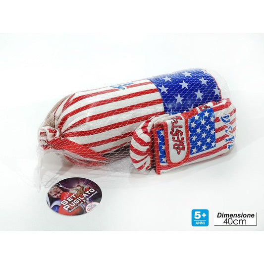 Set Pugilato 2 Guantoni e Sacco 40 cm General Trade 100269 - 8001011021123 - DarSaGiocattoli