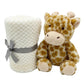 Set Regalo Peluche Giraffa Con Copertina Mafer WDD50 - 8000121905040 - DarSaGiocattoli