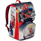 SEVEN Zaino Scuola Estensibile DISNEY SPIDER - MAN WEBBED WONDER 202902401 - 550 - 8055714154596 - DarSaGiocattoli