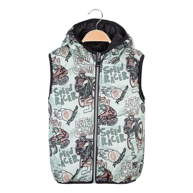 Smanicato Bambino Reversibile Mr Jek Con Cappuccio DS-8475 -  - DarSaGiocattoli