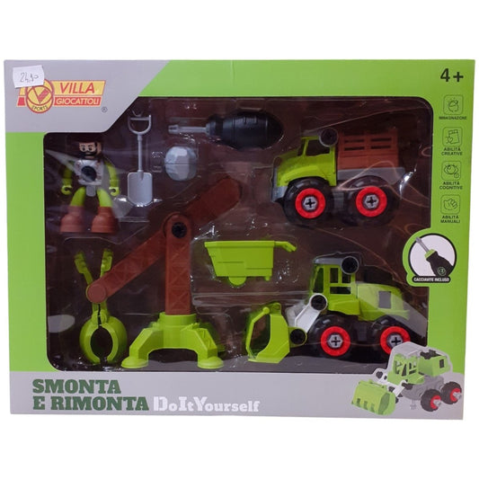 Smonta e Rimonta Fattoria Villa Giocattoli 6040 - 8002752060402 - DarSaGiocattoli
