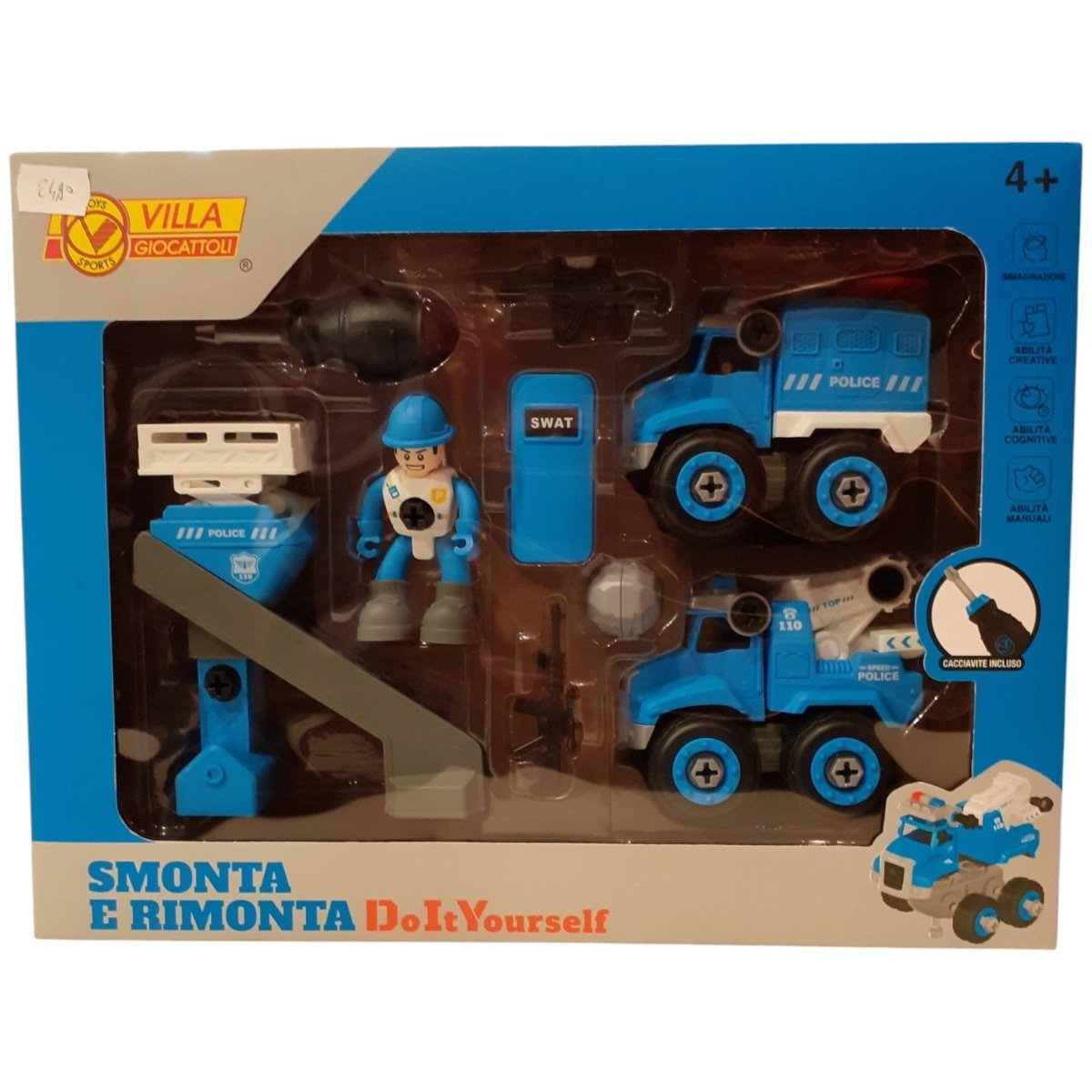 Smonta e Rimonta Intervento Villa Giocattoli 6050 - 8002752060501 - DarSaGiocattoli