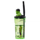 Stor Bicchiere Originale Avengers Hulk In Plastica 360 ml Con Cannuccia e Tappo 3D 74867 - 8412497748679 - DarSaGiocattoli