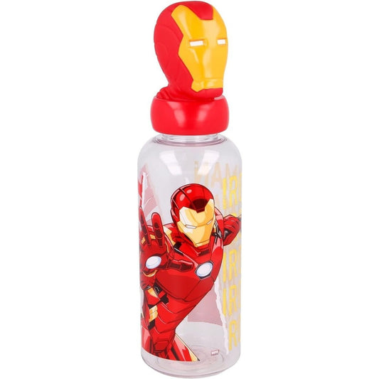 Stor Borraccia Avengers Iron Man Con Cannuccia 560 ml Grafica 3D - 8412497101283 - DarSaGiocattoli