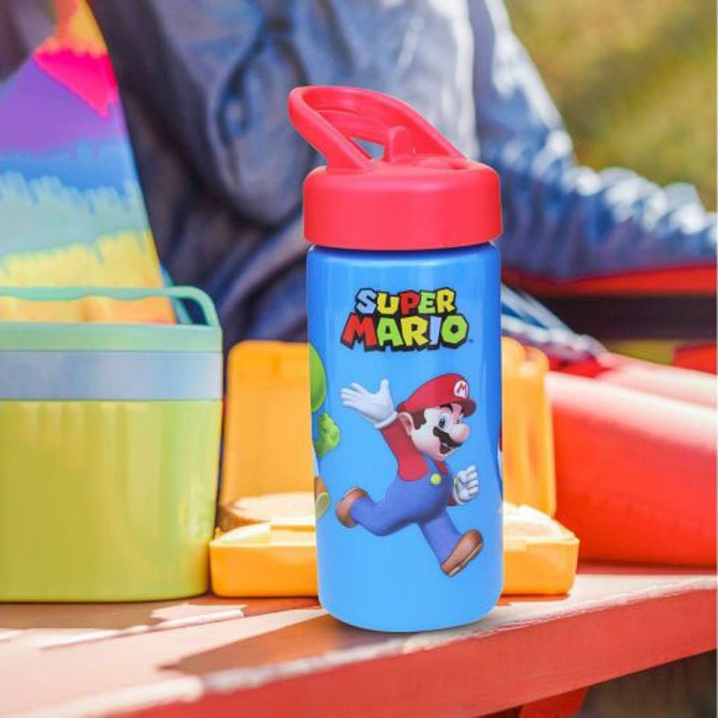 Stor Borraccia Super Mario Con Cannuccia 410 ml - 8412497214013 - DarSaGiocattoli