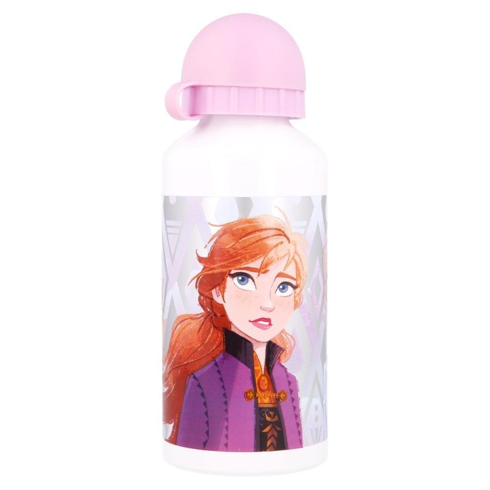 STOR Bottiglia Borraccia Piccola in Alluminio 400 ml Disney Frozen 2 - 8412497510344 - DarSaGiocattoli