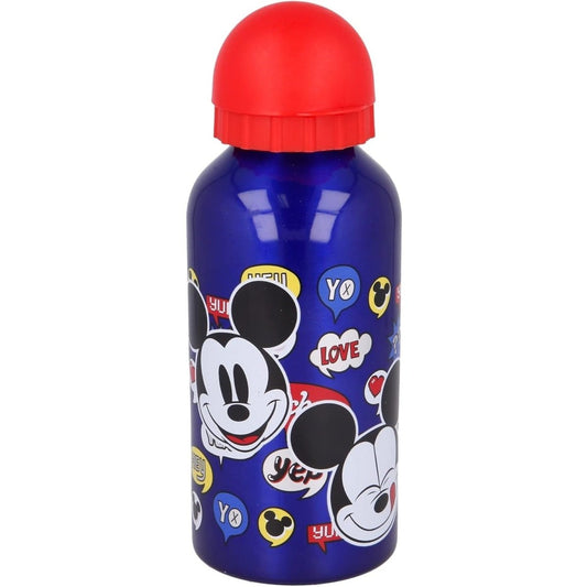 STOR Bottiglia Borraccia Piccola in Alluminio 400 ml IT´S A Mickey Disney Topolino - 8412497501342 - DarSaGiocattoli