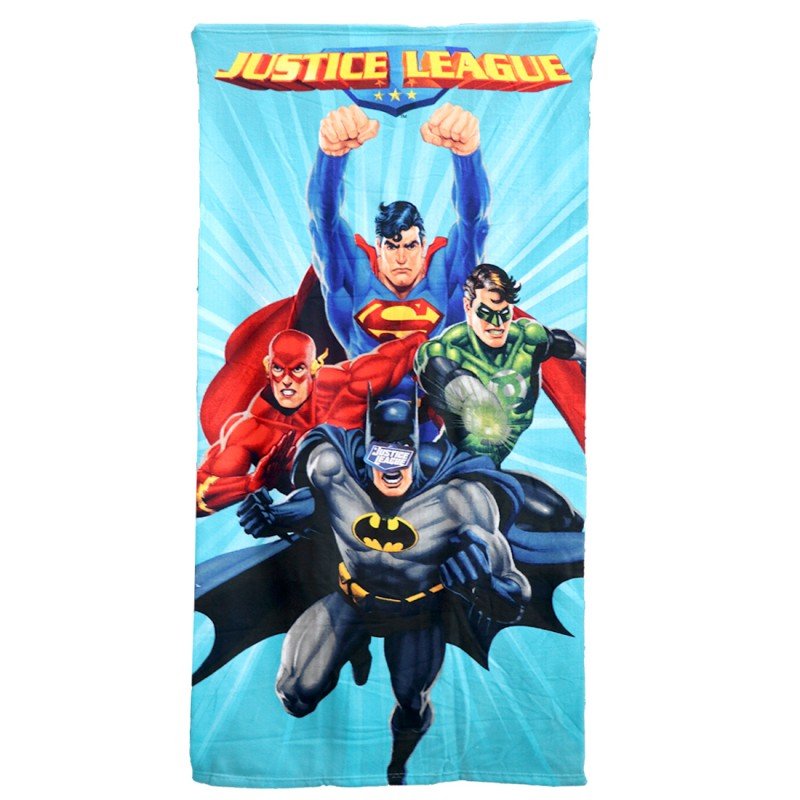 Sun City Asciugamano Telo Mare Batman Superman Justice League Microfibra Di Poliestere 70 x 140 Cm YE18163 - 3609087656567 - DarSaGiocattoli