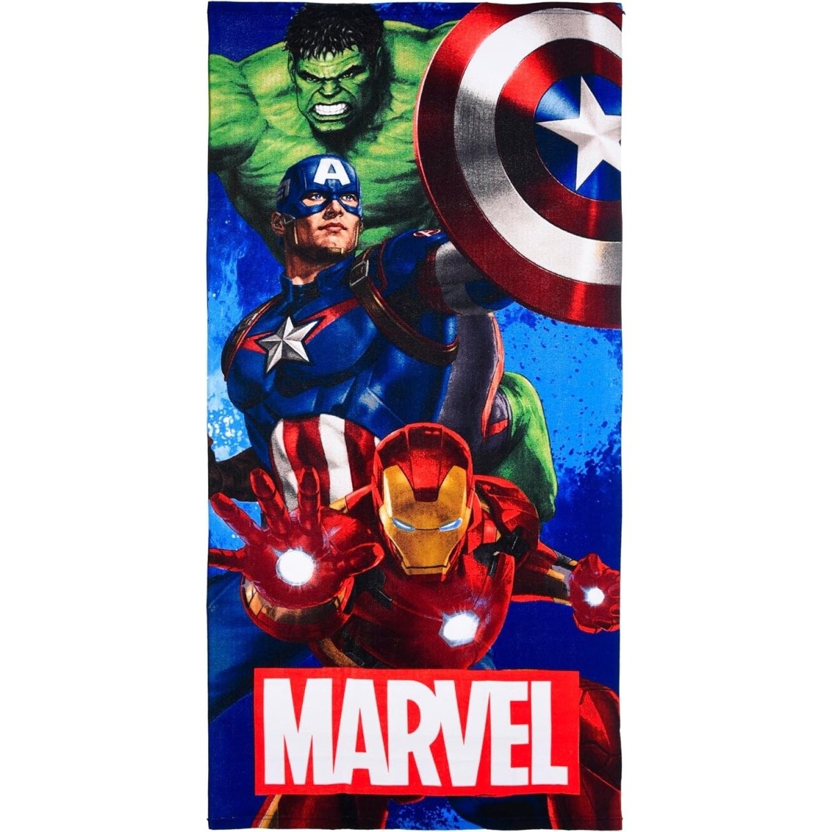 Sun City Asciugamano Telo Mare Cartoon Avengers Marvel Microfibra Di Poliestere 70 x 140 Cm YE18214 - 3609087659414 - DarSaGiocattoli