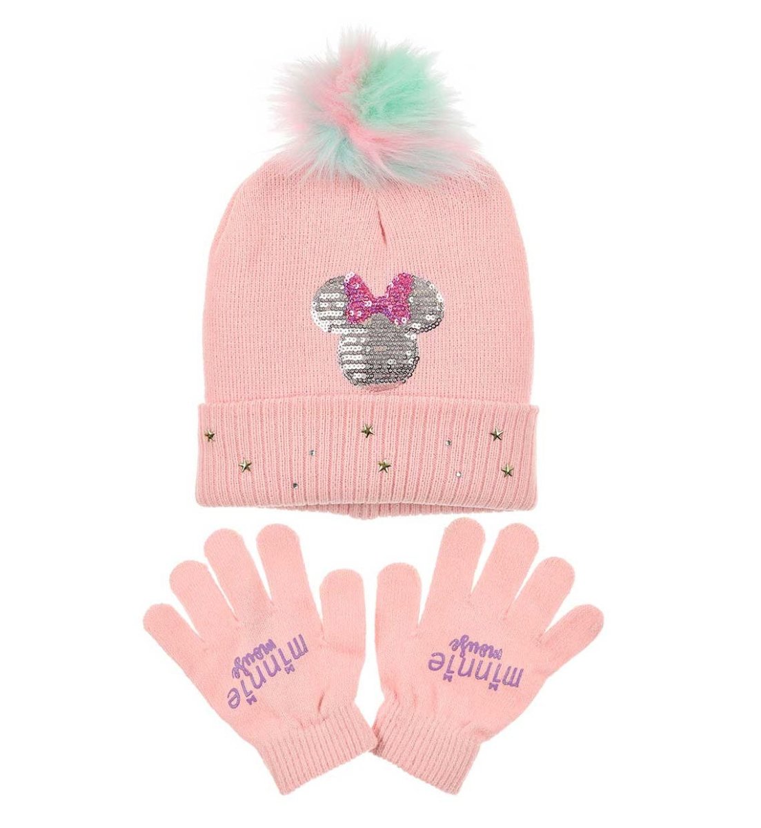 Sun City Set Cappellino + Guanti Bambina Minnie HW4030 Disney - 8000121762988 - DarSaGiocattoli