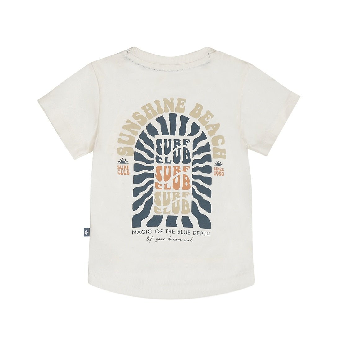 T-Shirt Neonato Bianco Con Schiena Lunga Dirkje N58612 - 8720815593901 - DarSaGiocattoli