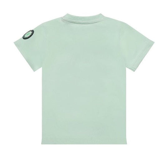 T - Shirt neonato in Cotone verde R50731 DIRKJE - 8720815243028 - DarSaGiocattoli