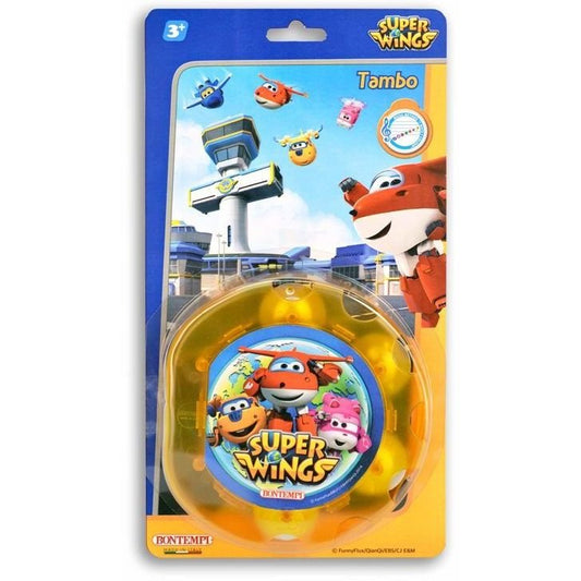 Tamburello Super Wings con Cimbali Bontempi TM18 - 0047663062747 - DarSaGiocattoli