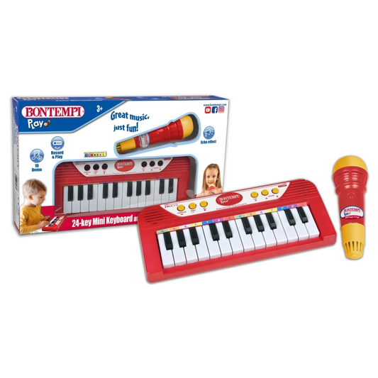Tastiera Giocattolo Bontempi 60 2101 Con Microfono Echo e 10 Melodie - 0047663319360 - DarSaGiocattoli