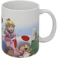Tazza Ceramica Super Mario Peach Toad Luigi e Yoshi Modello Mug 325 ml Stor 41401 - 8412497086054 - DarSaGiocattoli