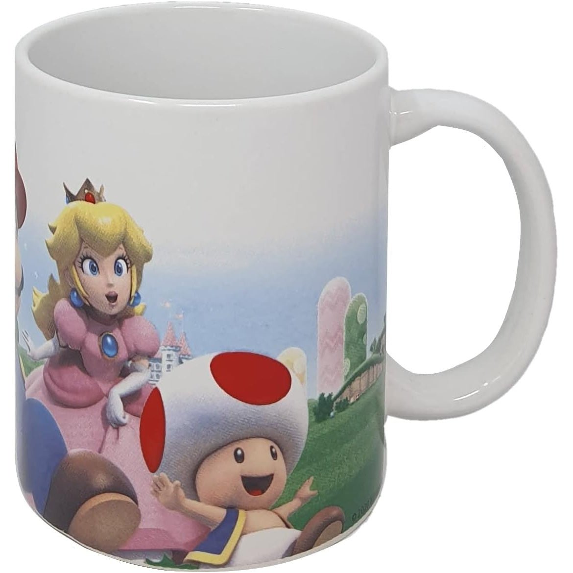 Tazza Ceramica Super Mario Peach Toad Luigi e Yoshi Modello Mug 325 ml Stor 41401 - 8412497086054 - DarSaGiocattoli