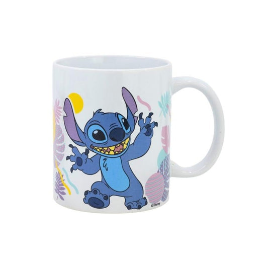Tazza Disney Lilo & Stitch Hawaian Flower 325 ml Stor 41401 - 8412497881406 - DarSaGiocattoli