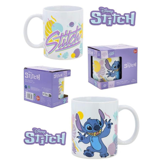 Tazza Disney Lilo & Stitch Hawaian Flower 325 ml Stor 41401 - 8412497881406 - DarSaGiocattoli