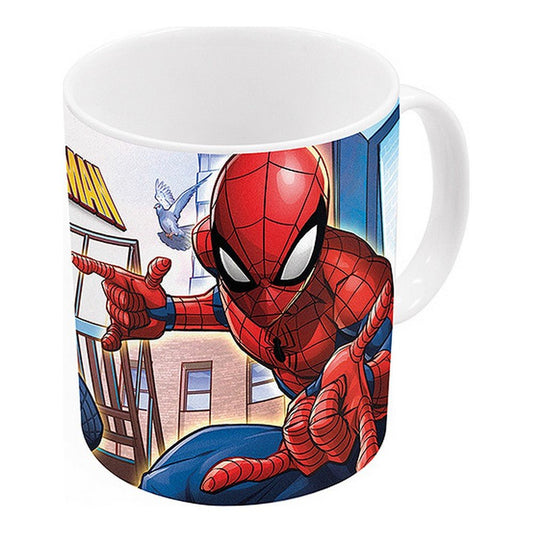 Tazza In Ceramica Spiderman Spider - Man 325 ml Stor 41401 - 8412497783250 - DarSaGiocattoli