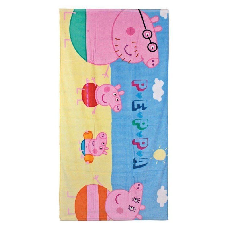 Telo Mare Famiglia Peppa Pig Artesania Cerdà 00917 - 8427934692507 - DarSaGiocattoli
