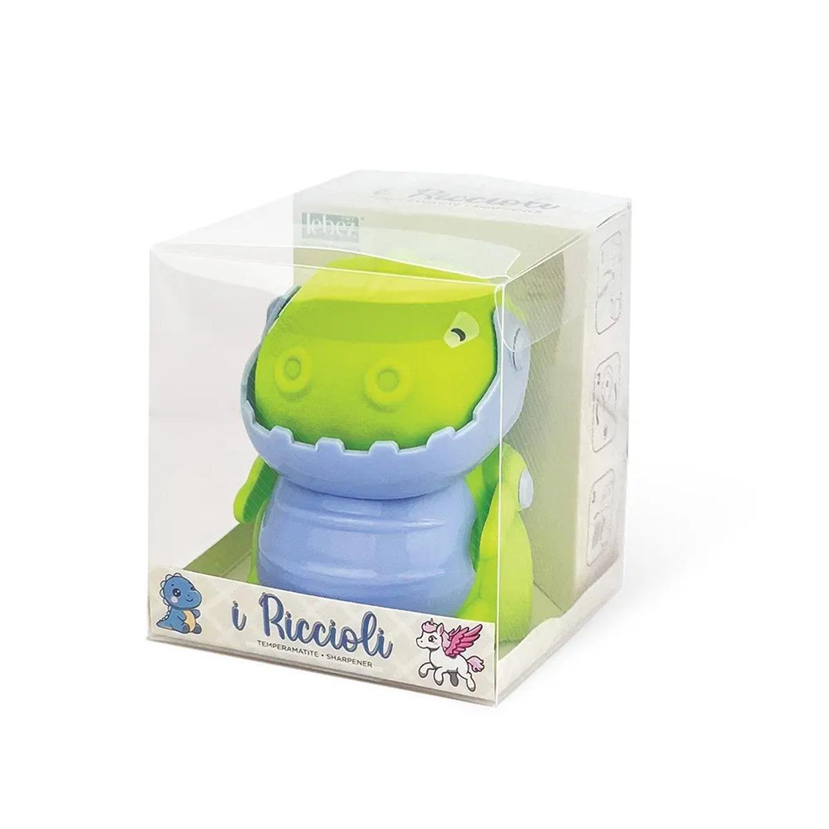 Temperamatite Da Tavolo Con Manovella Drago Dino Riccioli 81974 - 8007509130285 - DarSaGiocattoli