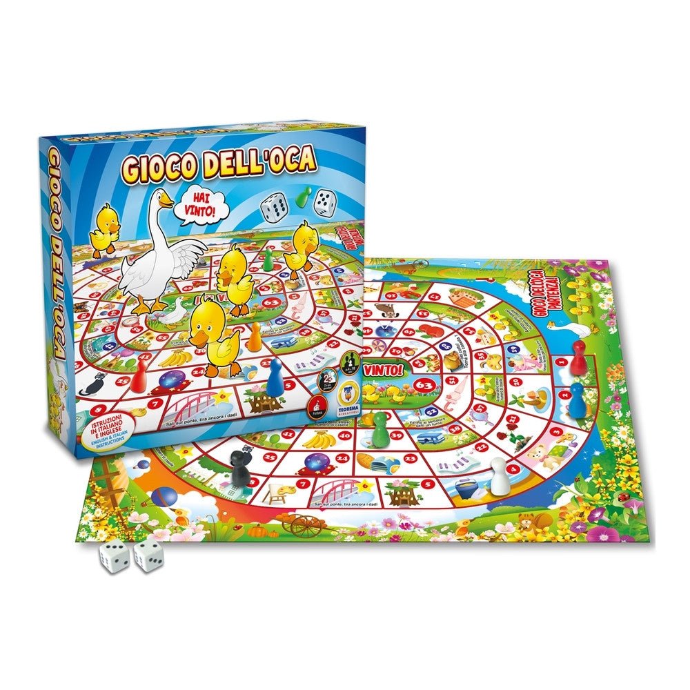 Teorema Gioco Dell'Oca Gioco In Scatola Versione Grande 62364 - 8017967623649 - DarSaGiocattoli