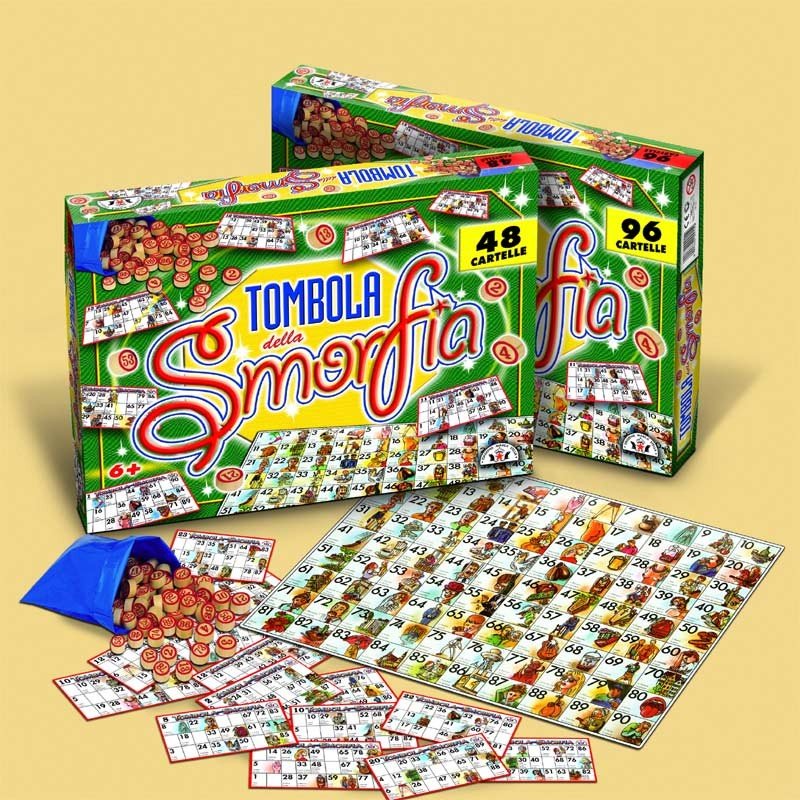 Tombola Della Smorfia 48 Cartelle 6+ Anni Arti Grafiche 055 - 8000888000552 - DarSaGiocattoli