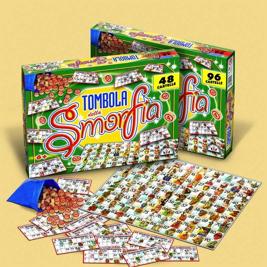 Tombola Della Smorfia 48 Cartelle 6+ Anni Arti Grafiche 055 - 8000888000552 - DarSaGiocattoli