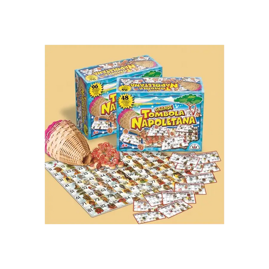 Tombola Napoletana 96 Cartelle 6+ Anni Arti Grafiche 119 - 8000888001191 - DarSaGiocattoli