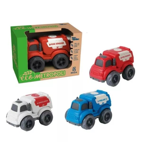 Toys Garden Veicoli Ecometropoli Soccorso 8x13 27833 - 8007632278335 - DarSaGiocattoli