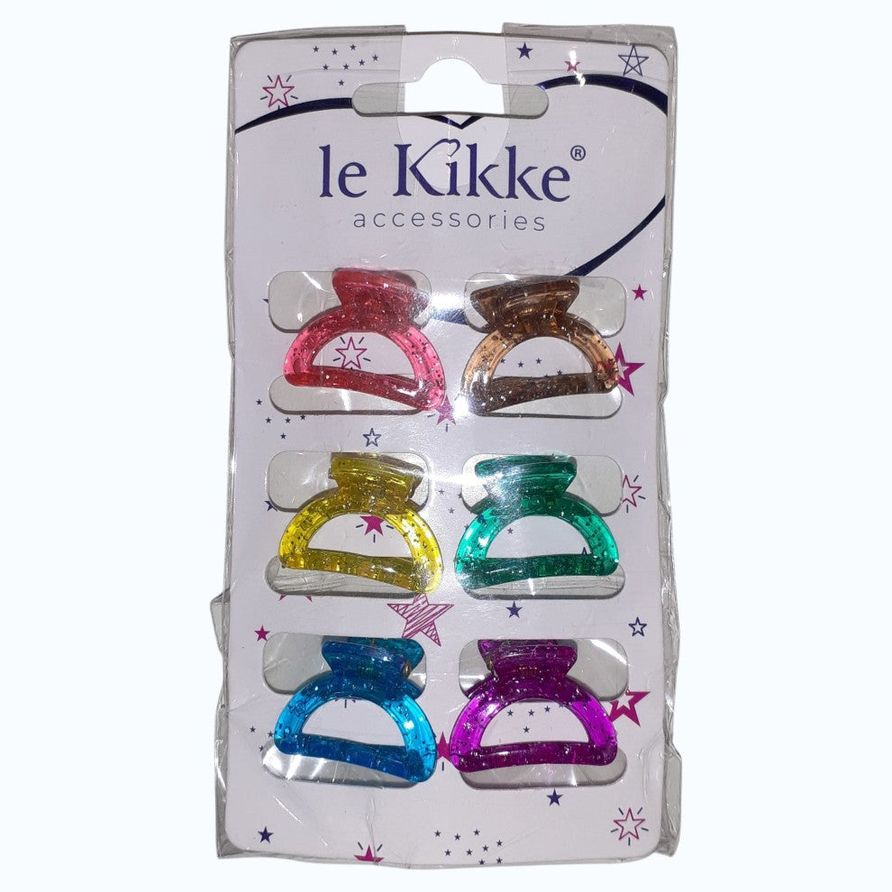 Mollette Pinzotta Per Capelli Confezione Da 6 Le Kikke P71517