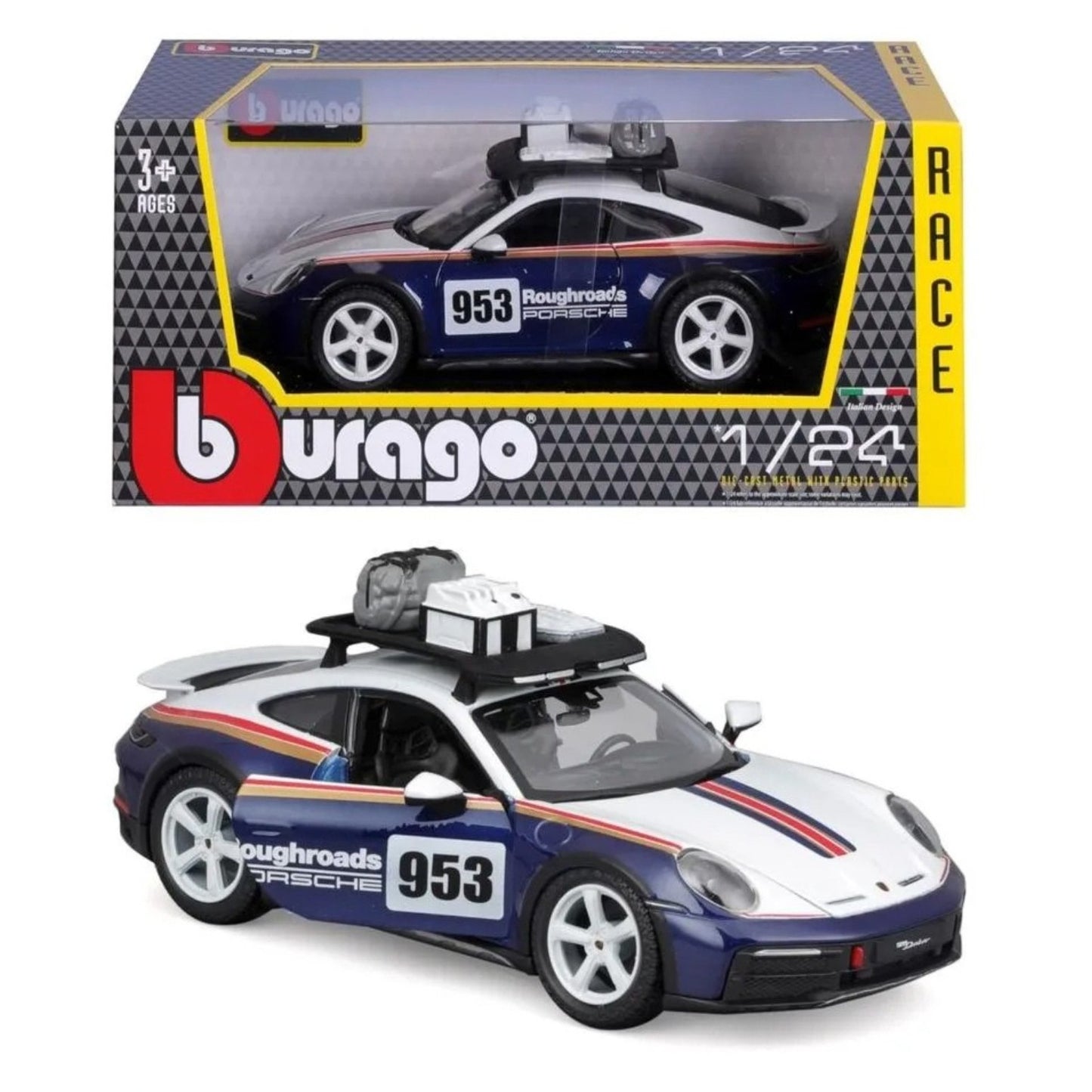 Bburago 1:43 Scale Ferrari Race &amp; Play Collection Assorted Models 18-36011