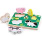 Trudi Sevi Puzzle In Legno Tattile Fattoria 88032 - 8003444880322 - DarSaGiocattoli