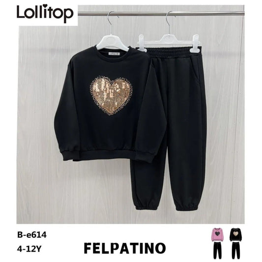 Tuta Bambina 2 Pezzi Lollitop B-E614 3/4-11/12 Anni - 0288602506148 - DarSaGiocattoli