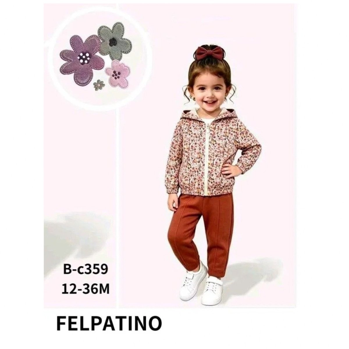 Tuta Neonata 3 Pezzi Lollitop B-C359 12-36 Mesi - 0288602603595 - DarSaGiocattoli