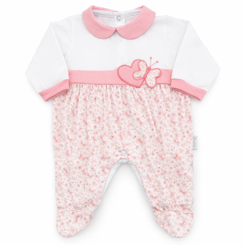 Tutina Neonata In Cotone Femminuccia Rosa Les Jolies LJ - 218 Dis.1 - 8052960470463 - DarSaGiocattoli