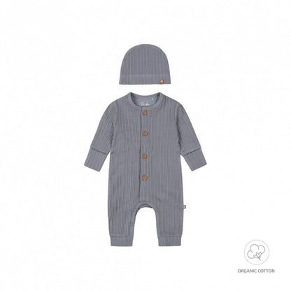 Tutina Neonato + Cappello in Cotone Biologico WN1267 Dirkje Noos - 8720815358722 - DarSaGiocattoli