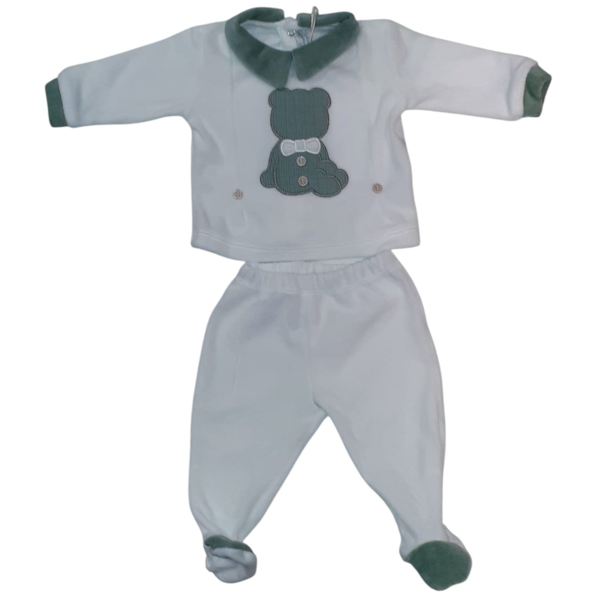 Tutina Neonato In Ciniglia 2 Pezzi Nazareno Gabrielli NG - 2120 - 8052960028497 - DarSaGiocattoli